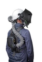 QUANTUM HELMET WITH QUANTUM PAPR HARD HAT (WHITE)