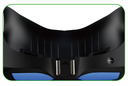 G SERIES GOGGLE WITH CHINGUARD/HOOD BLACK