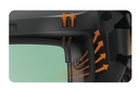 G SERIES GOGGLE WITH CHINGUARD/HOOD BLACK