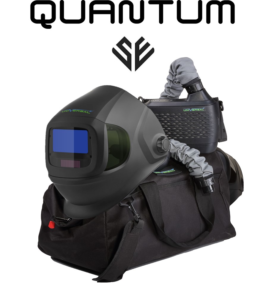 QUANTUM SE HELMET WITH QUANTUM AIR PAPR KIT BAG COMPLETE