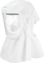 [AC500-0000-033-ONE] MPH2 HOOD PREPARED FOR AIR  (c/w SKIRT) (NO LOGO, WHITE, ONE SIZE)