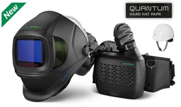 [RP230] QUANTUM HELMET WITH QUANTUM PAPR HARD HAT (WHITE)